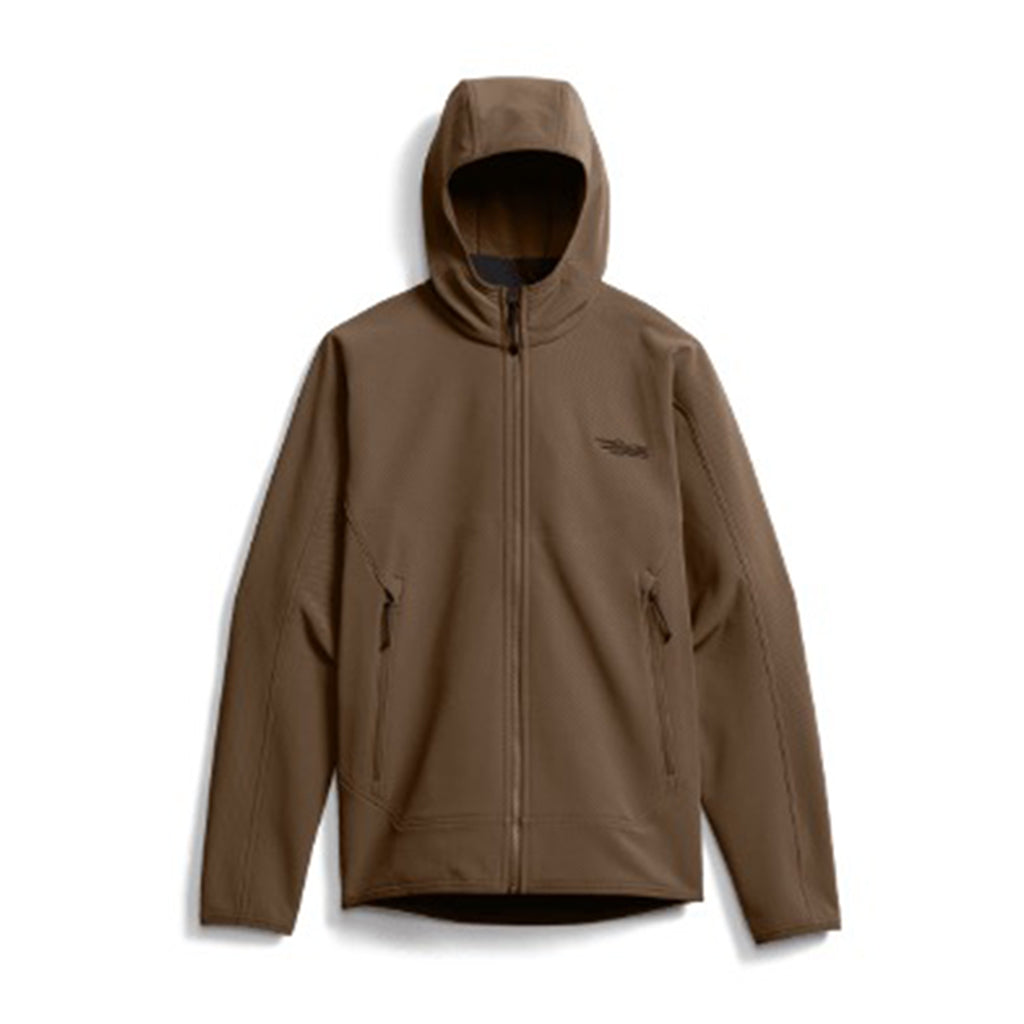 Alpha Fleece Hooded Jakke