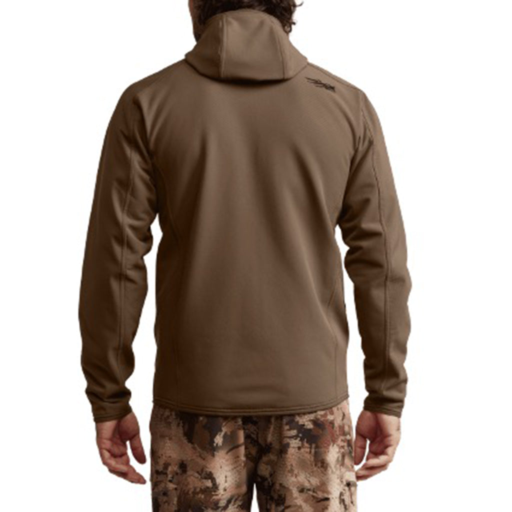 Alpha Fleece Hooded Jakke