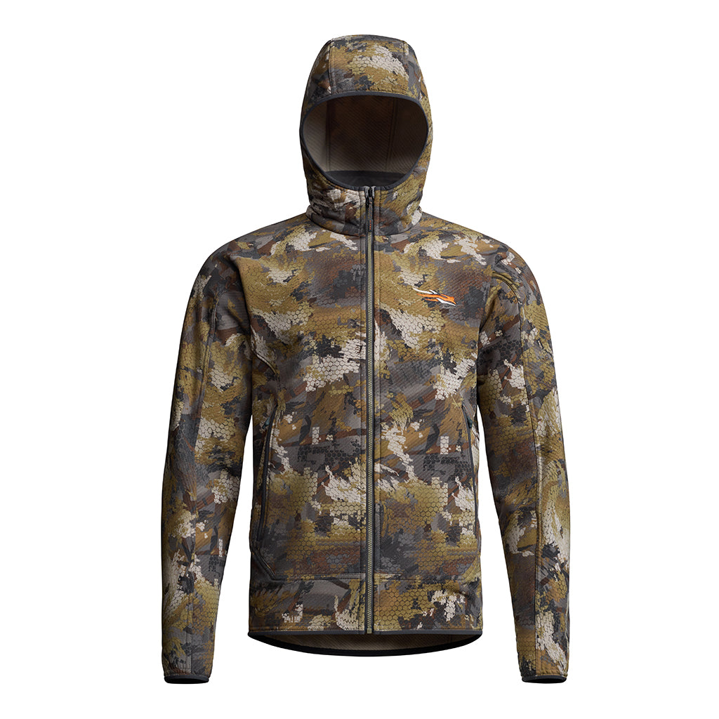 Alpha Fleece Hooded Jakke